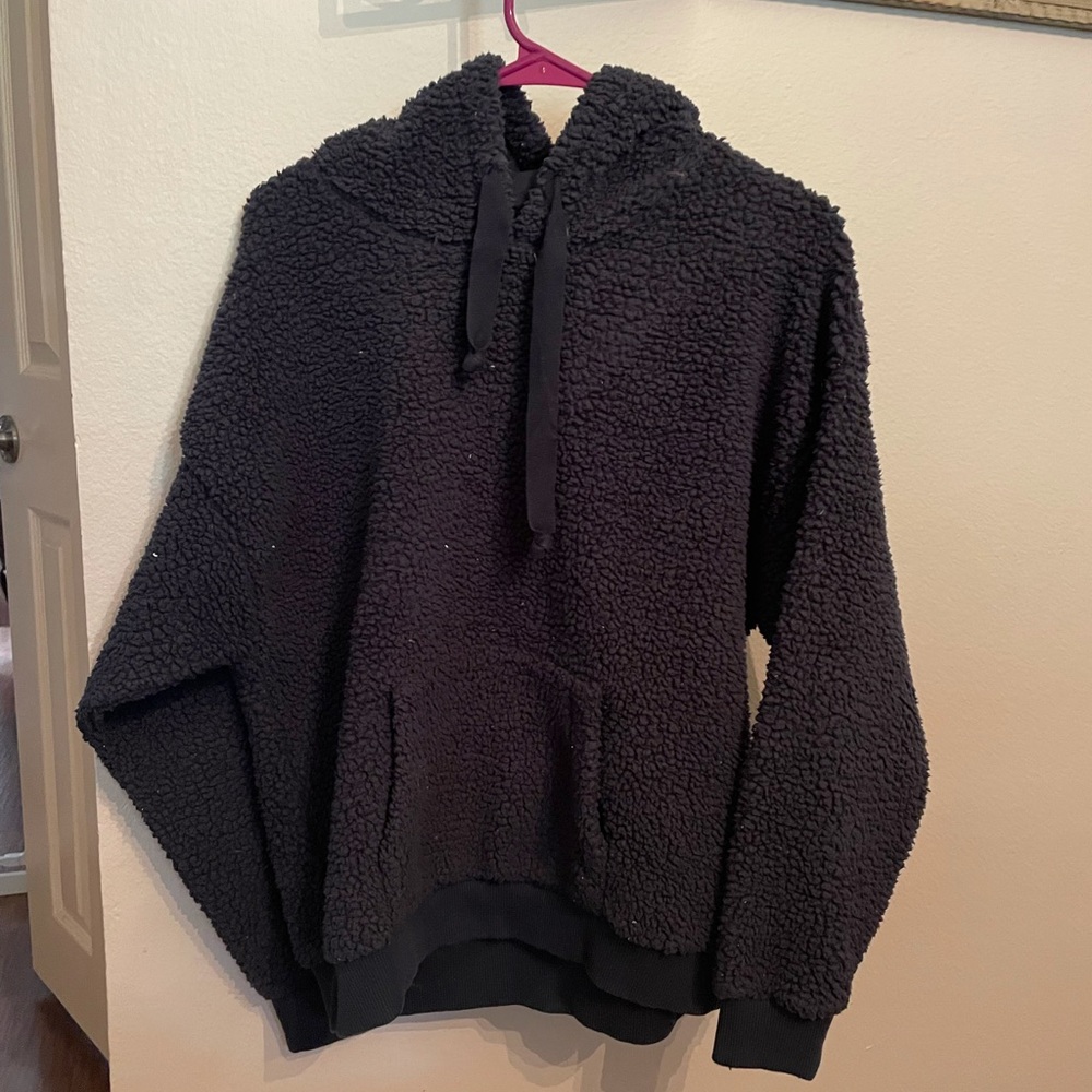 American Eagle Furry Hoodie